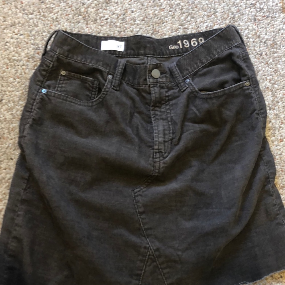 Gap corduroy skirt